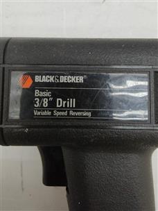 Vintage BLACK AND DECKER MODEL 7144 3/8 CORDED DRILL TYPE 3